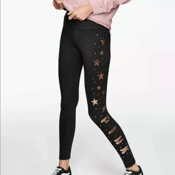 victoria secret pink bling leggings